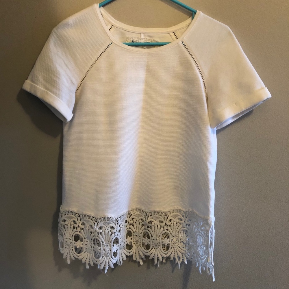 Anthropologie Saturday Sunday White Top
